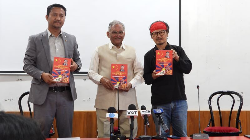 Book launch event in Dharamshala about China's policies in Tibet