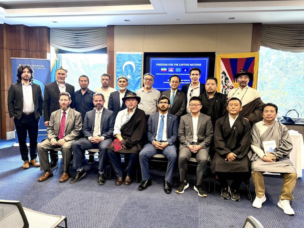 Tibetan and East Turkistan representatives at US Congress