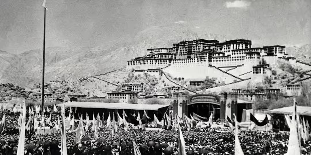 Tibetan Uprising 1959 Lhasa Protest