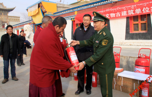 Security measures in Eastern Tibet